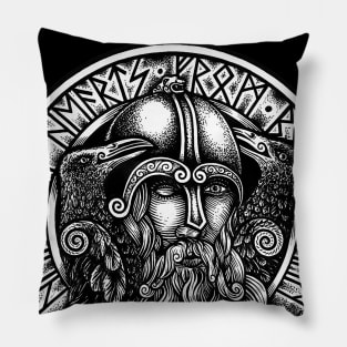Odin Norse mythology Pillow