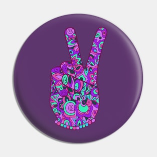 Purple Peace Pin