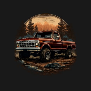 Ford Truck Vintage Highboy Design T-Shirt