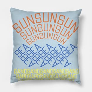 Goodbye summer Letter beach Pillow