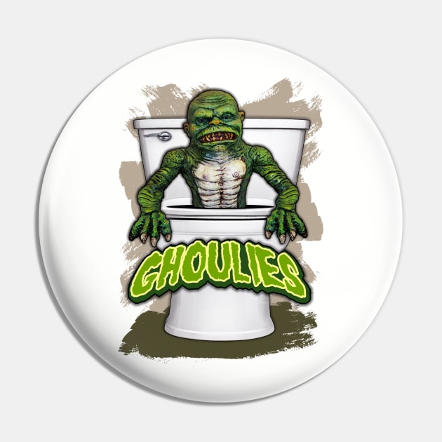 Ghoulies Pin by BigOrangeShirtShop