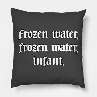 Ye Olde Lyrics - Ice Ice Baby Pillow