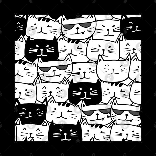 Cute Cat Patterns by labatchino