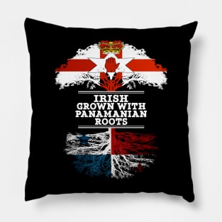 Northern Irish Grown With Panamanian Roots - Gift for Panamanian With Roots From Panama Pillow