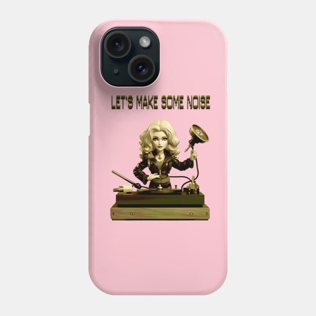 let's make some noise Phone Case by PAINO kio