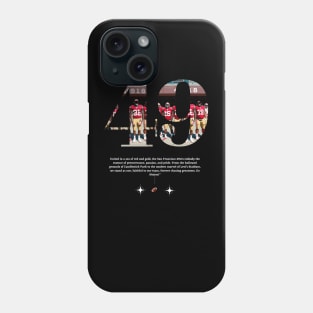 49 ers graphic design, funny 49 ers victor illustration design Phone Case