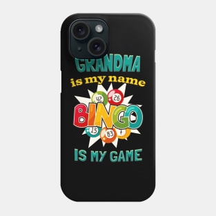 Grandma Lotto Player Funny Bingo Phone Case