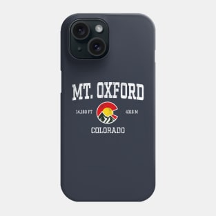 Mt Oxford Colorado 14ers Vintage Athletic Mountains Phone Case