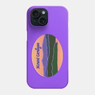 Mount Cardigan Motif Phone Case