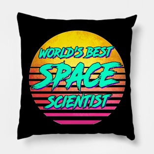 Funny Space Scientist Gift Pillow