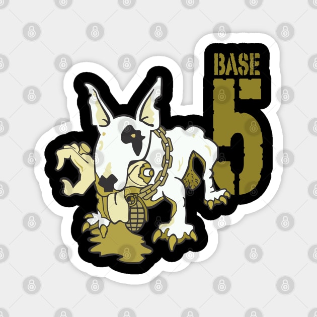 Base 5 Clothes Magnet by MBK