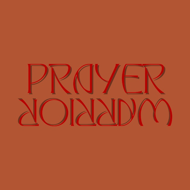 Prayer Warrior | Christian Typography by All Things Gospel