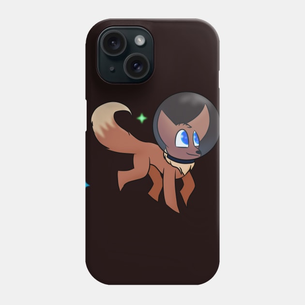 Space Dog Phone Case by TeamNova