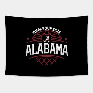 Alabama Crimson Tide Final Four 2024 March Madness Tapestry