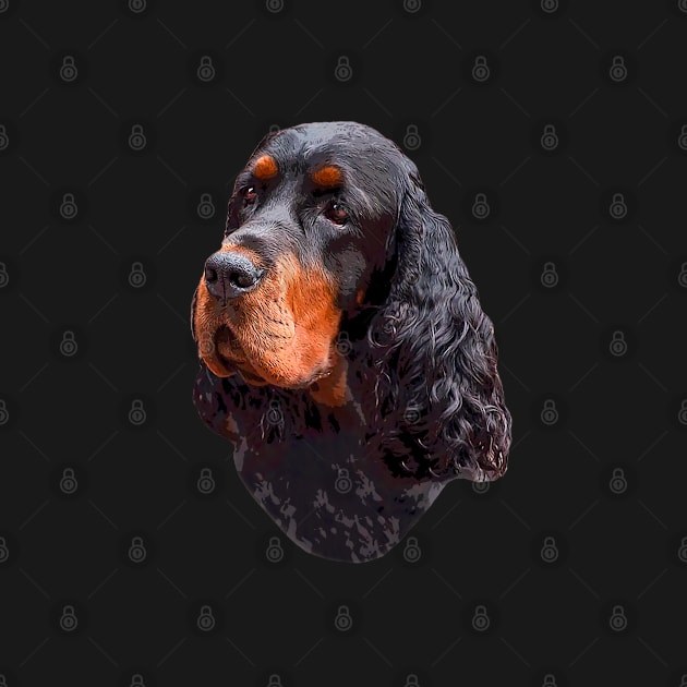 Gordon Setter Beautiful Dog Breed by ElegantCat