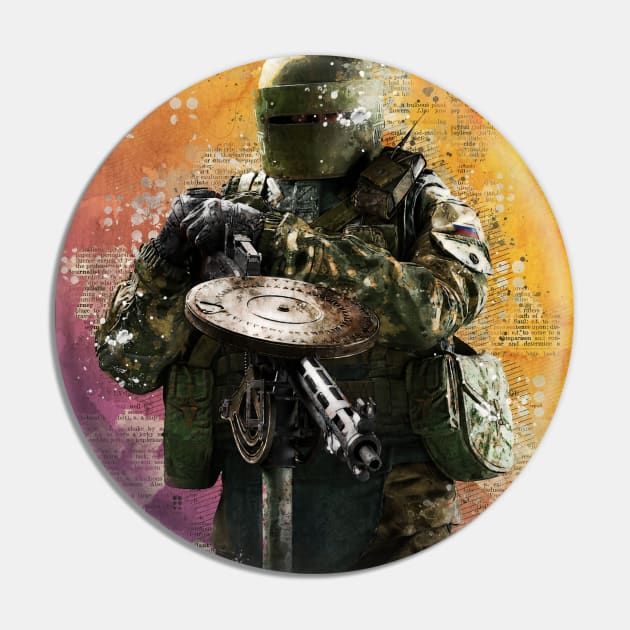 Tachanka Pin by Durro