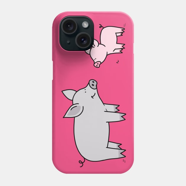 Pigs in a blanket Phone Case by Otterlyalice