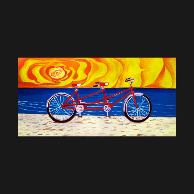 Tandem on the Beach by realartisbetter