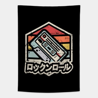 Retro Rokkunroru Tapestry