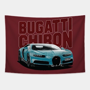 Bugatti Chiron Vintage Car Tapestry