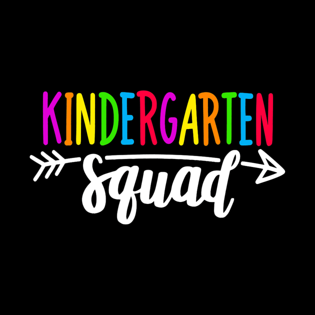 Team Kindergarten Squad Teacher Back To School by torifd1rosie