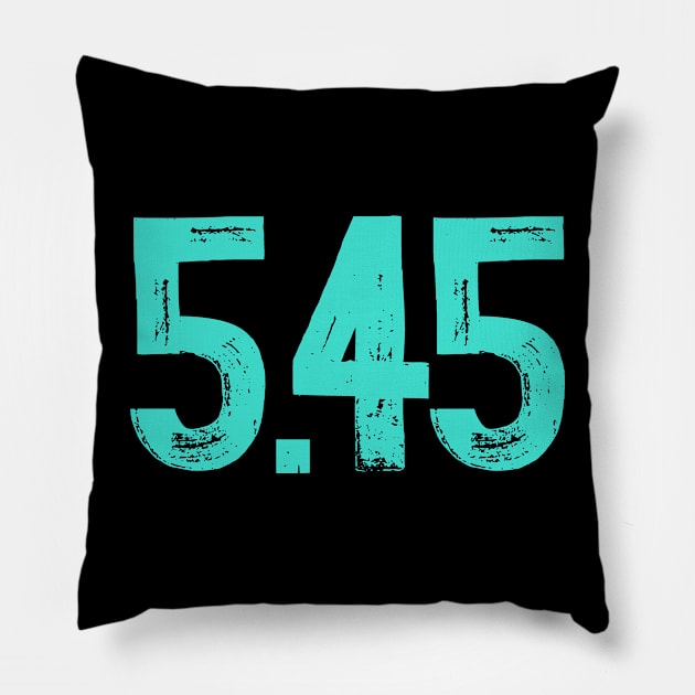 5.45 mm caliber Pillow by colorsplash