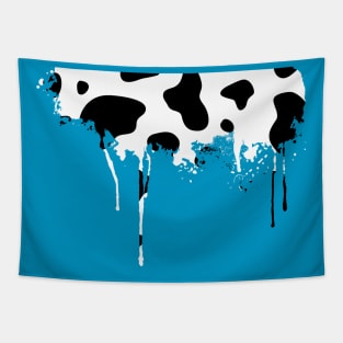 Cow, Ink Blot, Cow Spots, Splash, Splatter, Abstract Tapestry