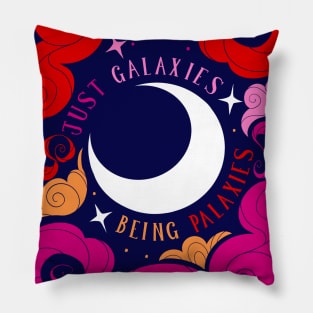 Just Galaxies Being Palaxies: Lesbian Variant Pillow