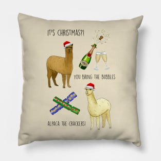 Alpaca the crackers Pillow