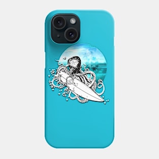 Surfing Octopus Phone Case