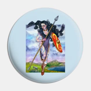 Morrigan, Goddess of War Pin