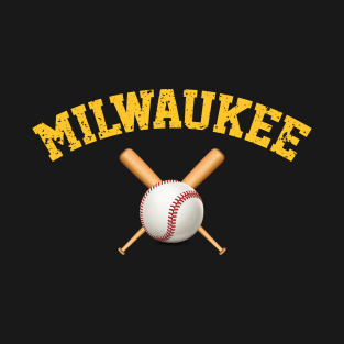 Game Player Milwaukee Baseball T-Shirt