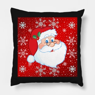 Happy Santa Claus Pillow