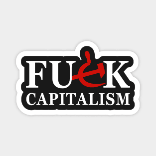 Fuck Capitalism 2 Magnet