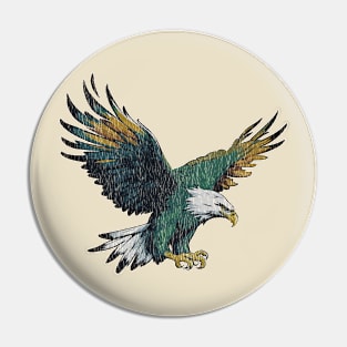 Vintage Philadelphia Eagles Landing Pin