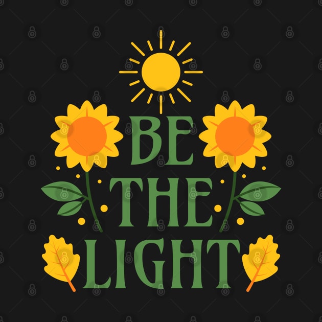 Be the Light - Bible Verse - Matthew 5:14 - Christian Apparels by Millusti