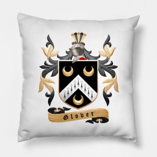 Glover Family Crest Pillow