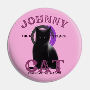 Johnny Cat Legend of the Shadow Pin