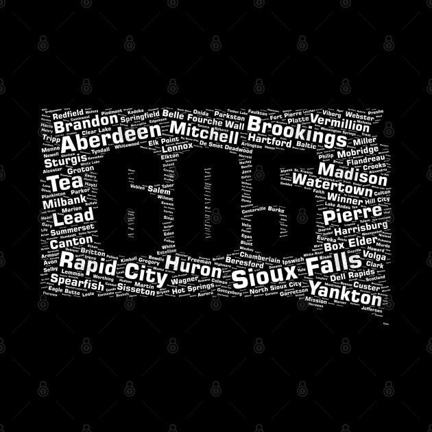 South Dakota 605 Area Code by shirtonaut