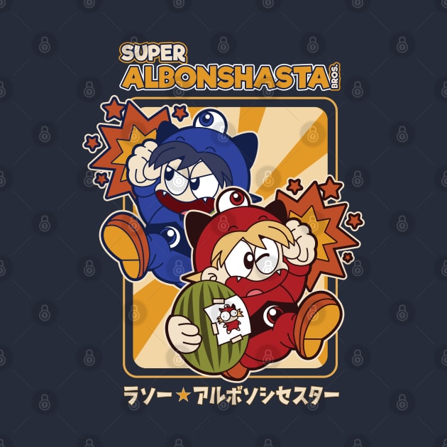 Super Albonshasta Bros. by Kappacino Creations