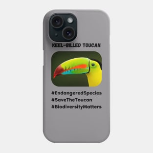 Endangered Toucan Phone Case