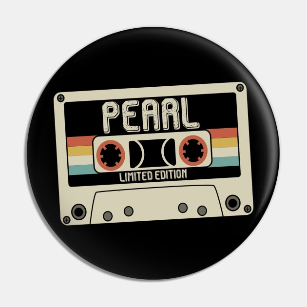 Pearl - Limited Edition - Vintage Style Pin by Debbie Art