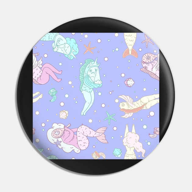 Mermaid or reverse mermaid? (violet version) Pin by atomiqueacorn