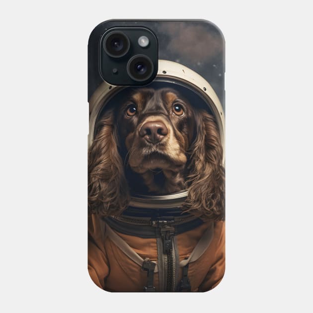 Astro Dog - English Cocker Spaniel Phone Case by Merchgard