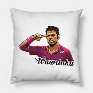 Wawrinka Stan - Tennis Champion Pillow