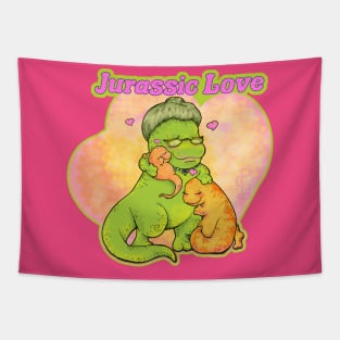 Jurassic Love Tapestry