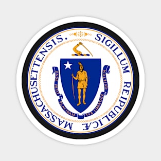 Massachusetts Coat of Arms Magnet