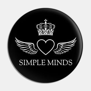 Simple Minds Wings Pin