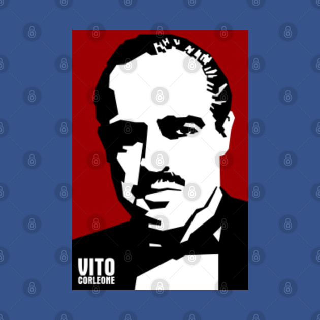 Disover Vito Corleone - Stencil - Vito Corleone - T-Shirt