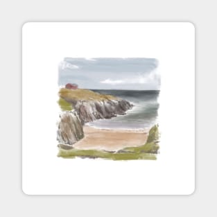 Ness on the Isle of Lewis Art Magnet